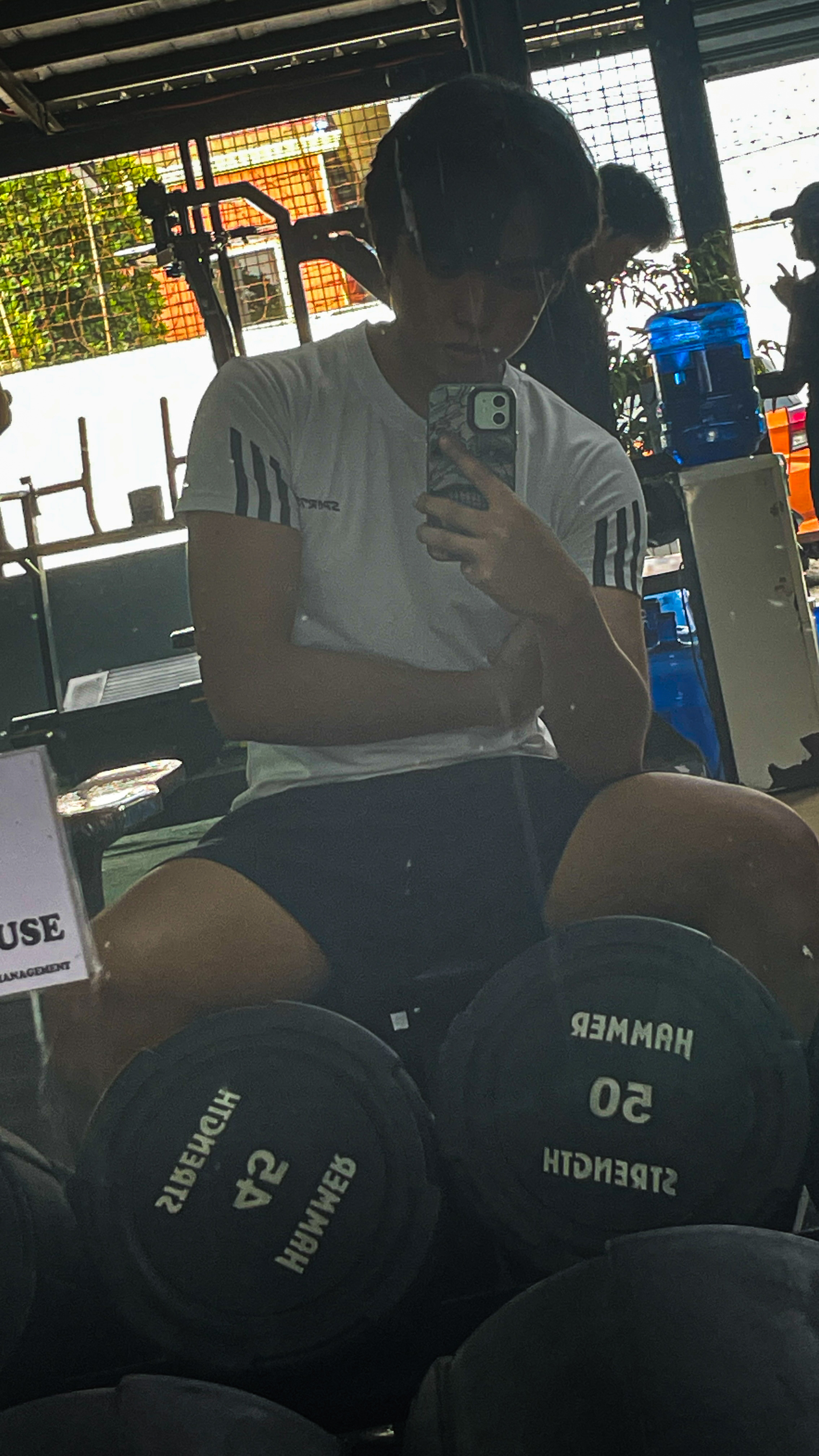 Running and training session