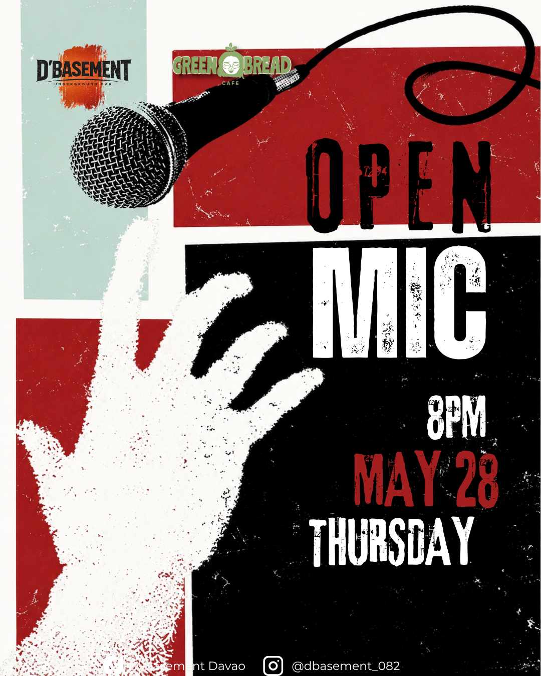 Open Mic Thursdays event poster
